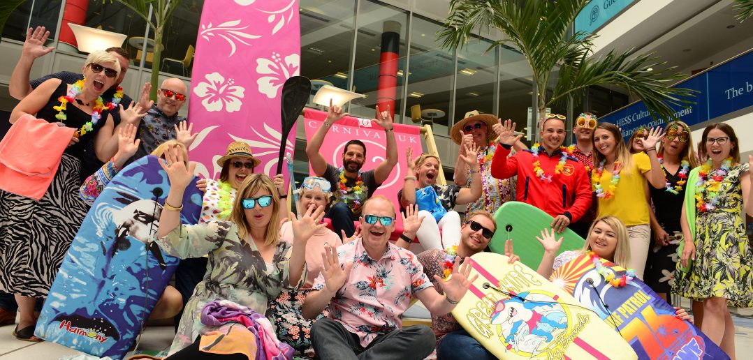 Carnival UK helps bring the beach to Southampton