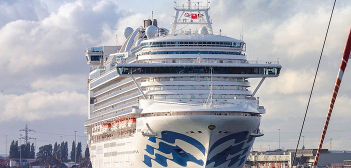 Crown Princess in Southampton