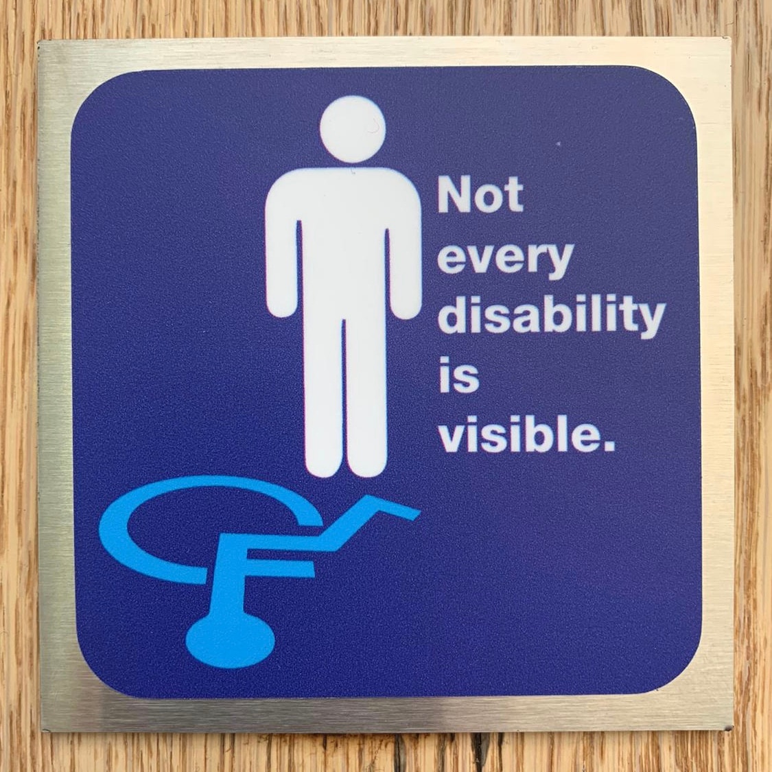 Not all disabilities are visible