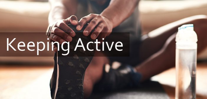 Exercising to stay fit and well