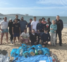 Celebrating our 10th coastal clean!