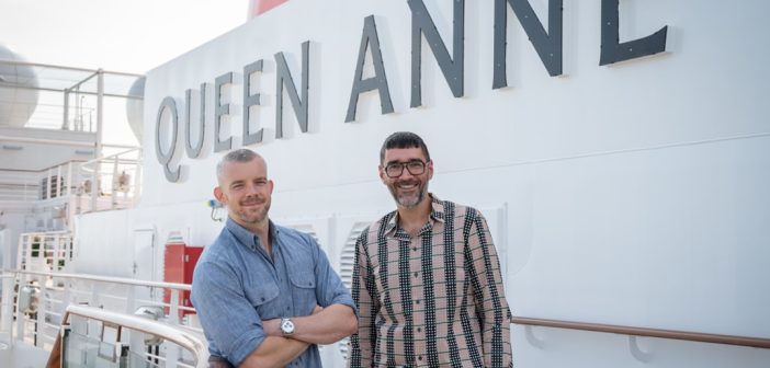 Cunard teams up with Talk Art hosts Russell Tovey and Robert Diament